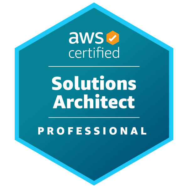 AWS Soltuions Architect Professional Badge